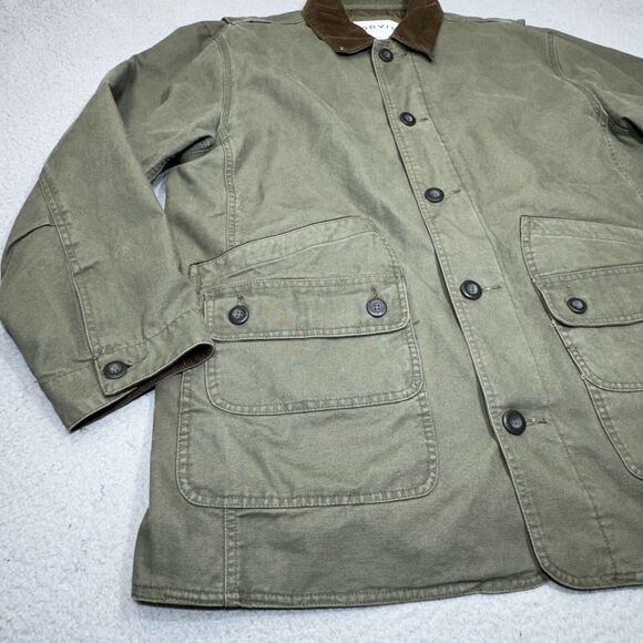 COPY - Orvis Jacket Men Extra Large Green Barn Coat Chore Hunting Corduroy Coll… - Picture 10 of 16
